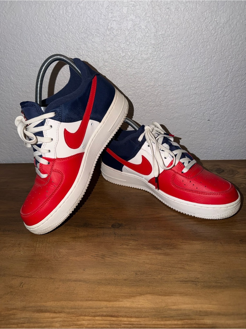 Nike Air Force 1 Shoes Unisex Kids 7Y GS Independence Day Low Top 820438-603